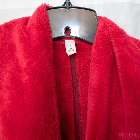 LULULEMON Presence of Mind Jacket CRANBERRY RED - Picture 2 of 6